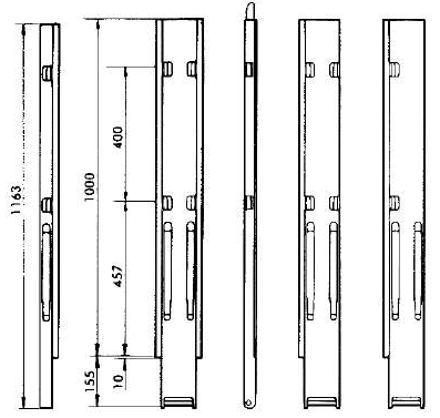 Kinnegrip-Vorderrunge 1000S Links