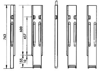 Kinnegrip-Seitenrunge 600S Kt