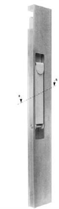Verschluss 710.8 Links 800 mm Blank