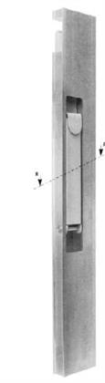 Verschluss 710.8 Rechts 800 mm Elox.
