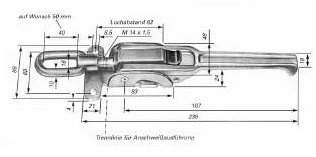 Exzenterverschl.Gr.1 Z.Anschrb