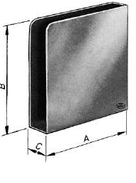 Einstecktasche 30Links W. 50X110