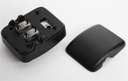 Weitwinkelspiegel 381 R300 Rechts, Grau, 22mm