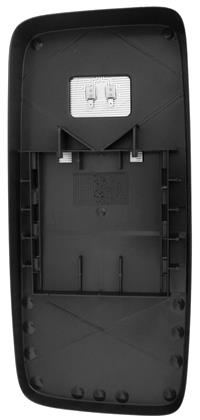 Glaseinheit 392 R1800 Hauptspiegel Grau  Rechts 24V