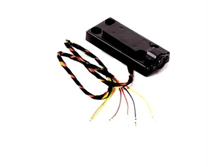 Aufsteckkeil 248 Schwarz Elektrisch  Rechts 2Spiegel