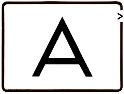 Warntafel Abfall starr