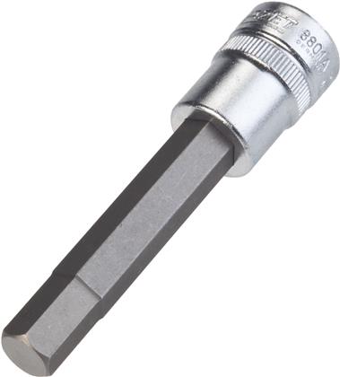 Schraubendreher-Einsatz, s: 3/8, Innenvierkant 10 mm (3/8 Zoll), Innen Sechskant