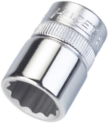 Doppel-6kt.-Steckschlüssel-Einsatz, s: 1/2, Innenvierkant 10 mm (3/8 Zoll)