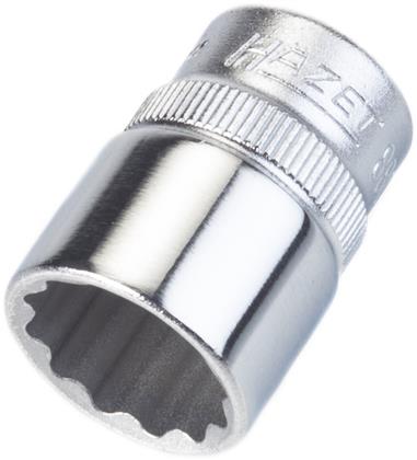 Doppel-6kt.-Steckschlüssel-Einsatz, s: 19/32, Innenvierkant 10 mm (3/8 Zoll)
