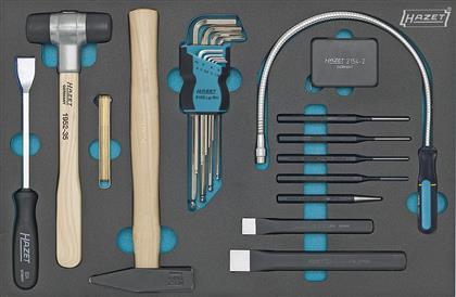 Hammer-Meissel-Winkeldreher-Set,22-Teili