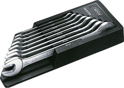 Doppelmaulschlüssel-Satz 8-tlg, 6-22 mm
