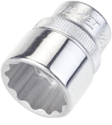 Doppel-6kt.-Steckschlüssel-Einsatz, s: 11/16, Innenvierkant 10 mm (3/8 Zoll)