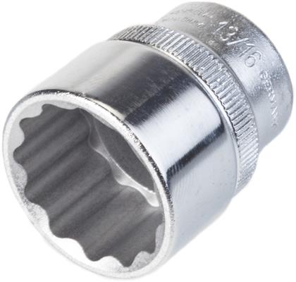 Doppel-6kt.-Steckschlüssel-Einsatz, s: 13/16, Innenvierkant 10 mm (3/8 Zoll)