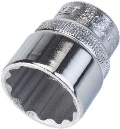 Doppel-6kt.-Steckschlüssel-Einsatz, s: 25/32, Innenvierkant 10 mm (3/8 Zoll)tz