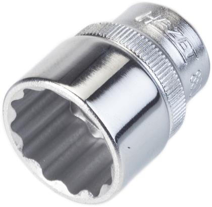 Doppel-6kt.-Steckschlüssel-Einsatz, s: 3/4, Innenvierkant 10 mm (3/8 Zoll)