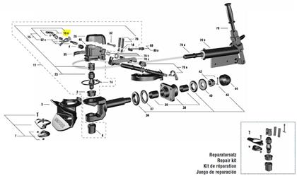 Handhebel Ausf. Aw, Ap, Links