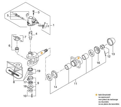 Reparatursatz Lagerung 500A/B65