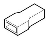 Flachsteckergehäuse 1809160 AMP