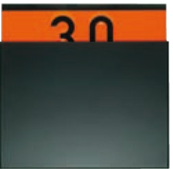 Abdeckhaube für Gefahrguttafel