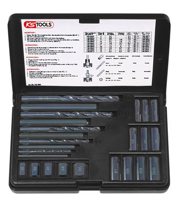 Gewindeausdreh-Satz,25-tlg.