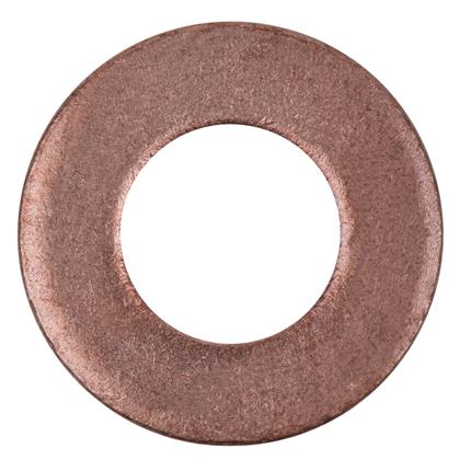 Dichtring, Kupfer, Aussen-Ø 20mm, Innen-Ø 10mm