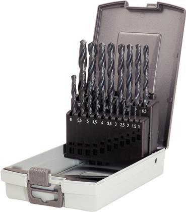 HSS-R Spiralbohrer-Satz,19-tlg.1-10mm,