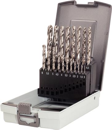 HSS-G Spiralbohrer-Satz, 19-tlg.1-10mm,