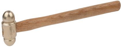Schlosserhammer BRONZEplus amerikanische Form Hickorystiel 200 g