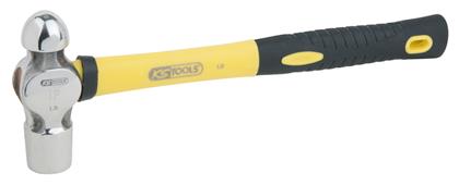Schlosserhammer EDELSTAHL Fiberglasstiel 440 g Hammerkopf
