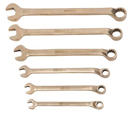BRONZE+ Ringmaulschlüssel-Satz gekröpft