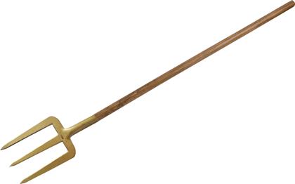 BRONZE+ Gabel für Schießbaumwolle 370 mm
