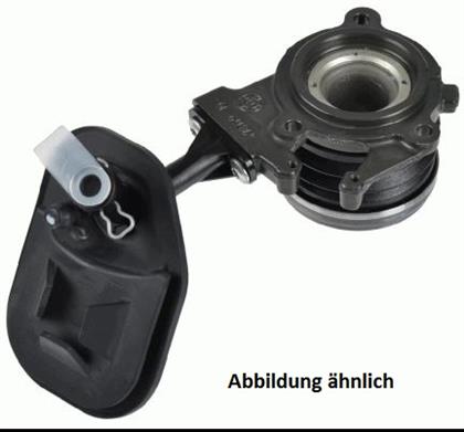 Zentralausrücker, Kupplung