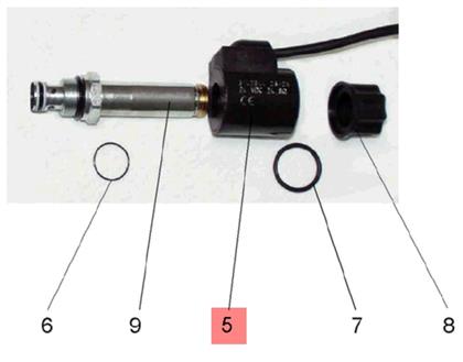 Magnetspule 24 V 3550mm