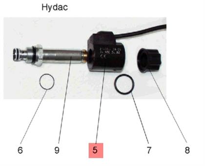 Magnetspule 24 V 7000mm