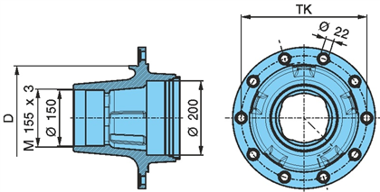 Nabe Hzf 16010 W