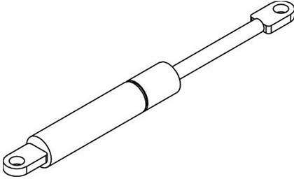 Gasfeder 700 N