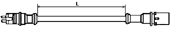 Abs - Sensorverlängerungskabel 13,00 M