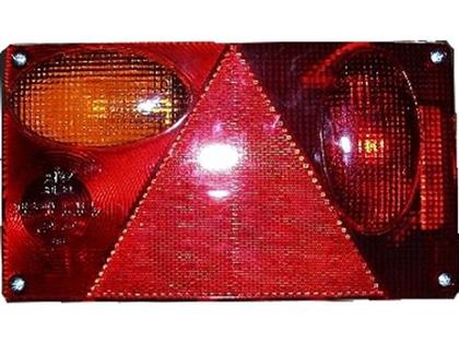 Lichtscheibe für Mehrkammerleuchte