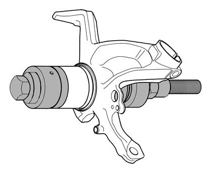 Aufnahmeadapter für mechanische Spindel