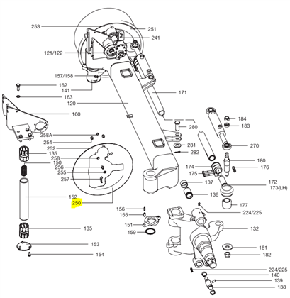 DeckelT=0.8 für LL Vk150 4118 Lh