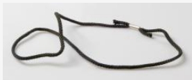 Sicherungsschlaufe, Nylon, für Radhalter