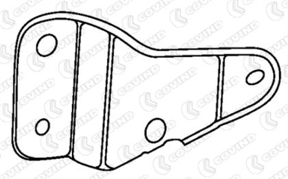 HALTER RE-FAHRERHAUSECKSTUECK