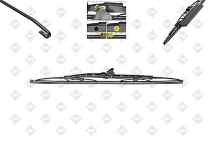 Scheibenwischer mit Spoiler 450 mm "Das Original" Single