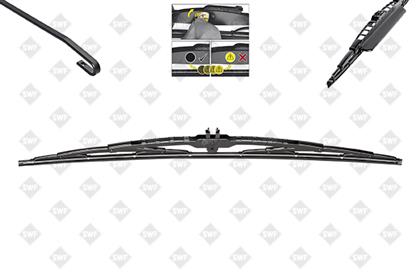 Scheibenwischer mit Spoiler 600 mm "Das Original" Single