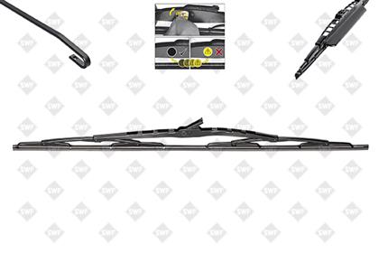 Scheibenwischer mit Spoiler 650 mm "Das Original" Single