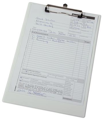 Klemmbrett DIN A4 weiß