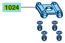 Achslappen F120 50Br.(17D)LL