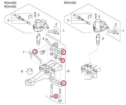 Klemmechanism.f.Zw.Kupplg.
