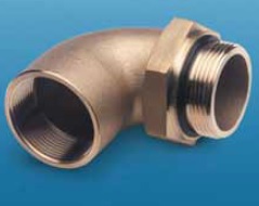 Rohrbogen 1 1/2" 90° einstellbar