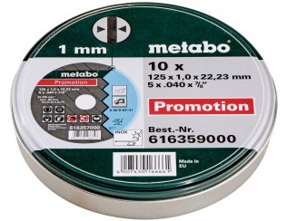 Trennscheiben 125x1,0x22,33mm in Dose
